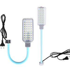 LED 손전등 자석 정비 작업등 220V AC 플렉시블 자바라 랜턴