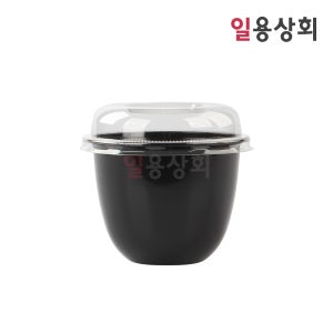 원형 빙수용기 DS-301 120파이 소 530ml 600세트 검정