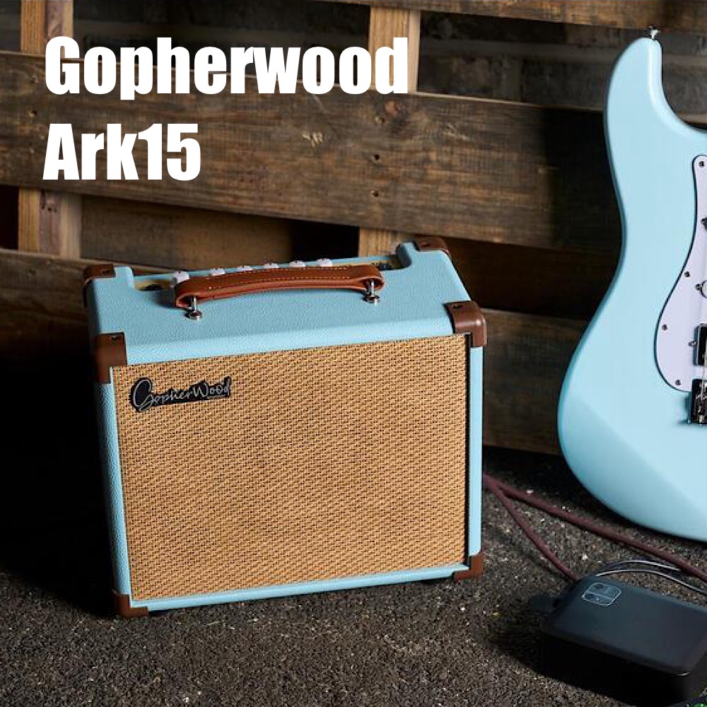 고퍼우드 Ark15 일렉기타 앰프 Gopherwood+헨스 기타케이블