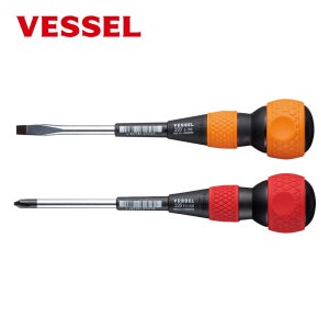 베셀 VESSEL 드라이버 220 십자 2x150mm(+) 전공드라이버 볼그립