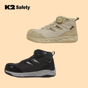 K2-107BE K2-107BK 베이지 블랙 케이투 15.24cm(6인치) 다이얼 안전화