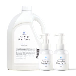 에코블랑 손세정제 무향 거품형 2개+리필 2.5리터 핸드워시 거품손세정제