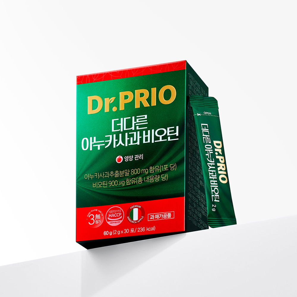 <b>닥터프리오</b> 아누카사과 분말 비오틴 60g 30포, 1개