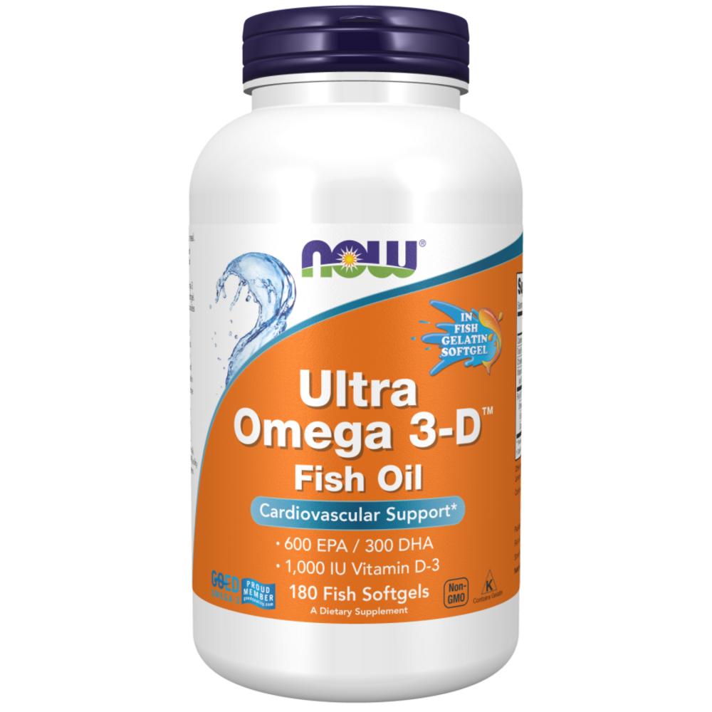 <b>나우푸드</b> 울트라 <b>오메가3</b>D 600EPA 300DHA 180정