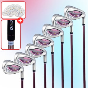 [던롭코리아] 젝시오13 여성 7개 아이언 보르도 (L)