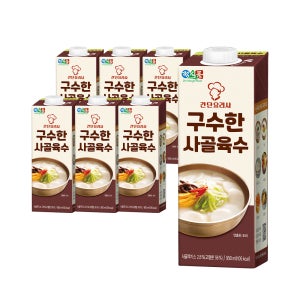 정식품 간단요리사 구수한 사골육수 950ml 6팩