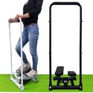 [연말 결산 이벤트]프로모릭스 손잡이 스텝퍼 다리앤 계단오르기 다리운동기구 스태퍼 스탭퍼