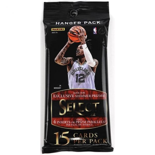 nba 트레이딩 카드 2021-2022 파니니 셀렉트 바스켓볼 행거 팩 - 팩당 15개의