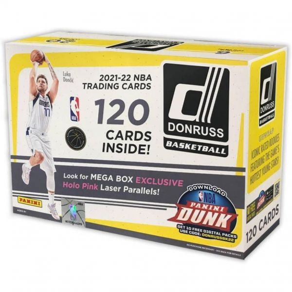 NBA 트레이딩 카드 2021-22 Panini Donruss 농구 메가 박스