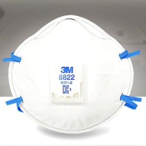 KJP3M 방진마스크 1급 240개 8822 안면부여과식 분진 공업용