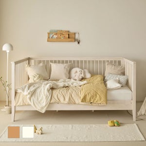 홈앤힐 토라 원목 데이베드 슈퍼싱글 침대 화이트