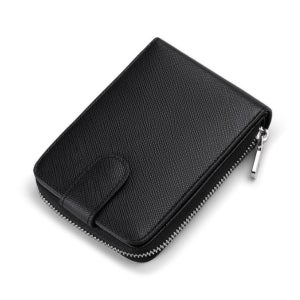 최고급 천연 소가죽 비즈니스 대용량 카드지갑 명함보관함 선물 남성 회사원 대량 카드 명함 수납 홀더