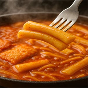 국물떡볶이 230g 4인분 떡볶이 어묵 없음 (총920g)