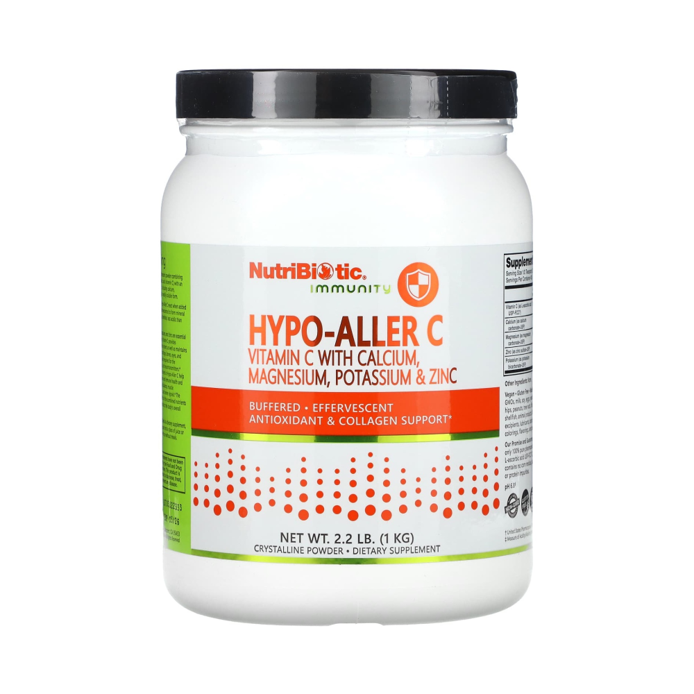 뉴트리바이오틱 이뮤니티 비타민C <b>칼슘 마그네슘 포타슘</b> 징크 아연 1kg