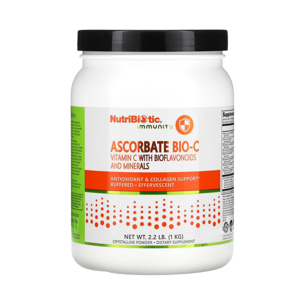 뉴트리바이오틱 아스코르베이트 <b>비타민C 바이오플라보노이드</b> 미네랄 1kg