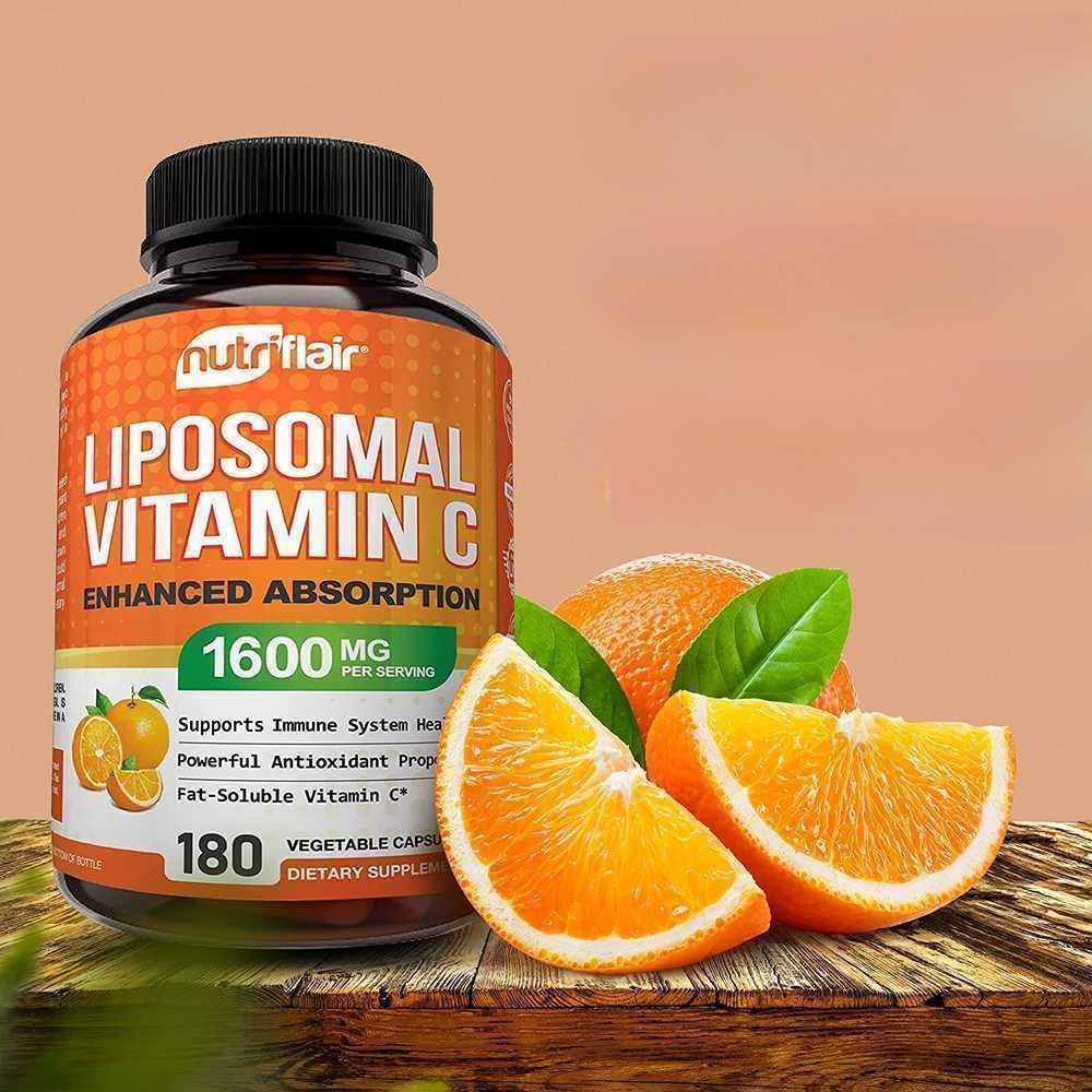 <b>뉴트리</b>플레어 리포조말 리포좀 <b>비타민C</b> 1600mg 180캡슐