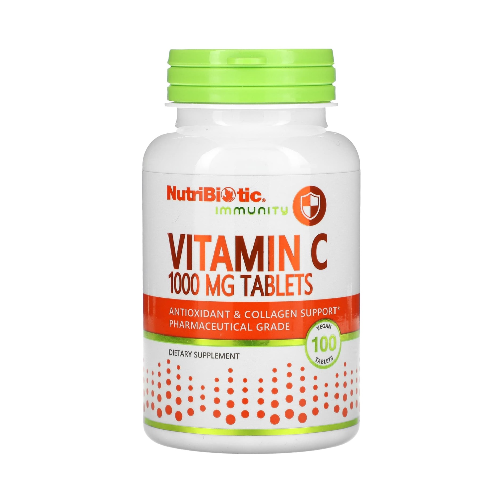 <b>뉴트리바이오틱</b> 이뮤니티 <b>비타민C</b> 1000mg 100비건타블렛