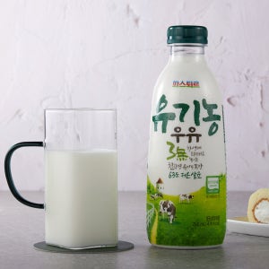 파스퇴르 유기농우유 750ml 5개