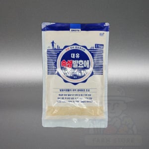 대유 속성발효애 분제 1kg 퇴비제조 미생물 음식물 찌꺼기 발효 부숙 촉진제 가정 축사