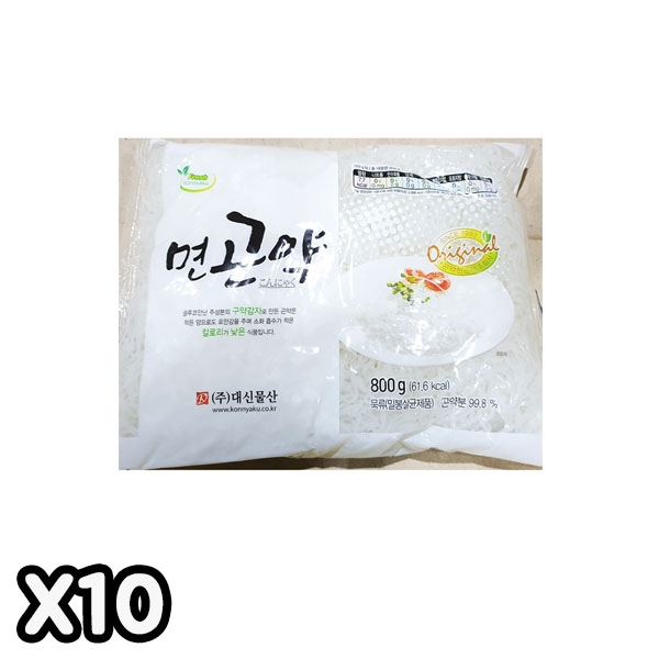 곤약실 대신 800G X10 실곤약 요리 재료 <b>식단 관리</b>