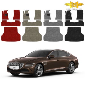 2026 G80 3세대 페이스리프트 코일매트 1열+2열+트렁크 카매트 용품