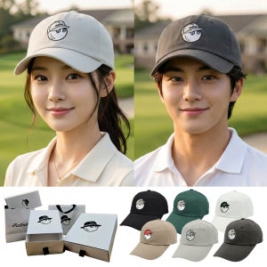 [백화점판] 말본 모자 버킷 볼캡 골프모자 남자 여성 커플 선물포장