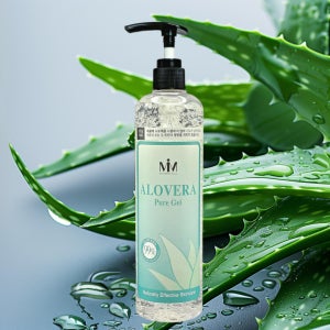 마담미쉘 알로에수딩젤 알로베라 퓨어겔 400ml 썬번 탄피부 진정 보습 얼굴바디겸용