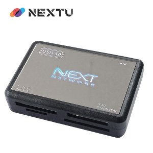 [이지넷유비쿼터스] NEXT-9703U3 USB3.0 올인원 외장형 카드리더기
