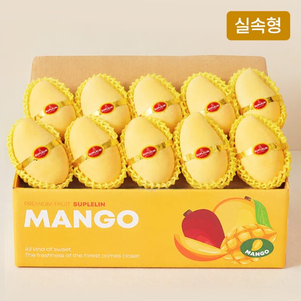[수플린] 실속형 부드럽고 향긋한 베트남 골드망고 4KG / 5KG 이상