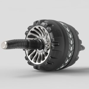 스포홀릭 스프링 저소음 휠 AB슬라이드 복근운동기구