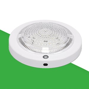 국산 방습 센서등 15W 원형 LED 현관센서등 복도 계단 천정 등기구