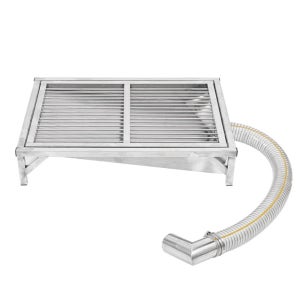 스테인레스 강아지배변판 자동배수 동물병원 센서감지 화장실 소변매트 베란다 자동