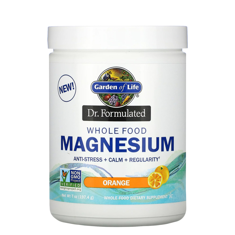 가든오브라이프 <b>닥터 포뮬레이티드 마그네슘</b> 파우더 오렌지맛