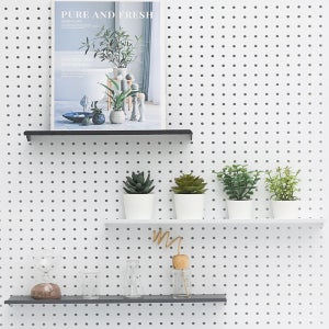 타공판 원터치 스틸 선반 악세사리 30cm