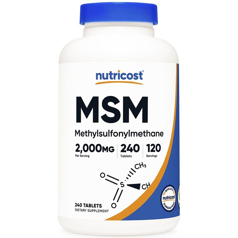 뉴트리코스트 MSM 식이유황 2000mg 240정