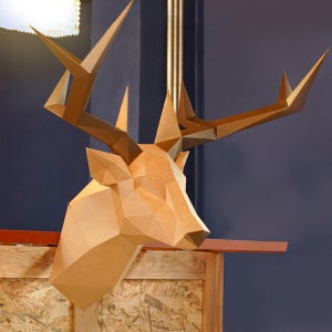 거실 오브제 사슴 인테리어 소품 종이모형