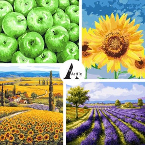 어르색칠공부 어르신 취미 시니어 컬러링북 유화그리기세트