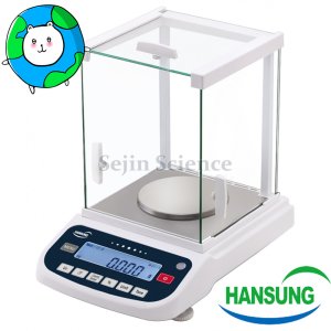 한성계기 정밀 전자저울 HS203 0.001~210g 비중측정 PC연결