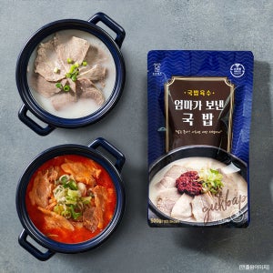 [2+2] 대건명가 돼지국밥 630g 2팩 + 얼큰 660g 2팩