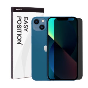 이지포지션 아이폰 13 mini 프라이버시 사생활 보호 휴대폰 액정보호필름 2매 + 부착툴