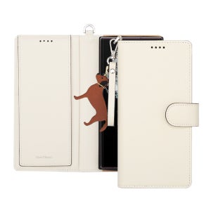 갤럭시 s26 fe 울트라 플러스 엣지 지갑 가죽 케이스 다이어리 자석형 스틴 크림화이트