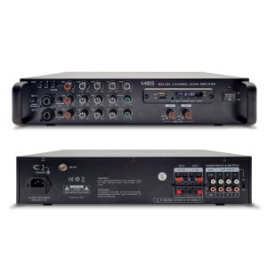 MOS MSA-200 매장앰프 2채널 240W 매장용 카페 블루투스 앰프