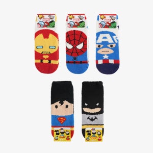 여성 발목 겨울 캐릭터 수면양말 자이언트 5종세트