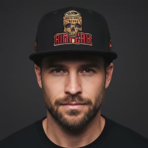 에임피크 S142 명품모자 남녀공용 해골맥주 스냅백 aimpeak