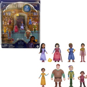 영화 애니메이션 디즈니 위시 8종 미니피규어 플레이세트 굿즈 액세서리