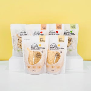 쓰리콤보팩500 국내산 햇마늘 깐마늘 / 다진마늘(꼭지제거 HACCP) 간마늘 500g 2개씩