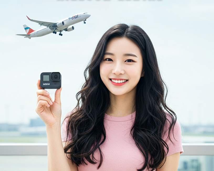 [대여] 인천공항 수령,반납 고프로12대여 히어로 풀패키지 1일