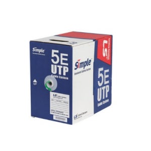 UTP케이블 CAT5e 녹색 랜케이블 박스 LS전선