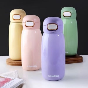 원터치 어린이집 유치원 초등학생 미니 보온병 보냉병 텀블러 (4가지컬러/350ml)