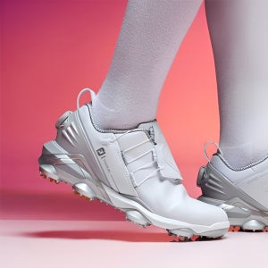 [아쿠쉬네트코리아] 풋조이 NEW 투어 알파 보아 여성 스파이크 골프화 방수 여자 골프신발